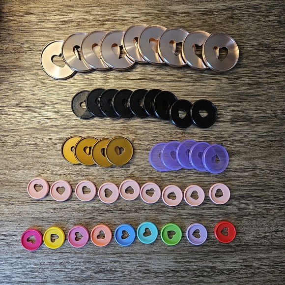 The Happy Planner Expander Rings in MAC Cosmetic Pouch - Picture 1 of 5